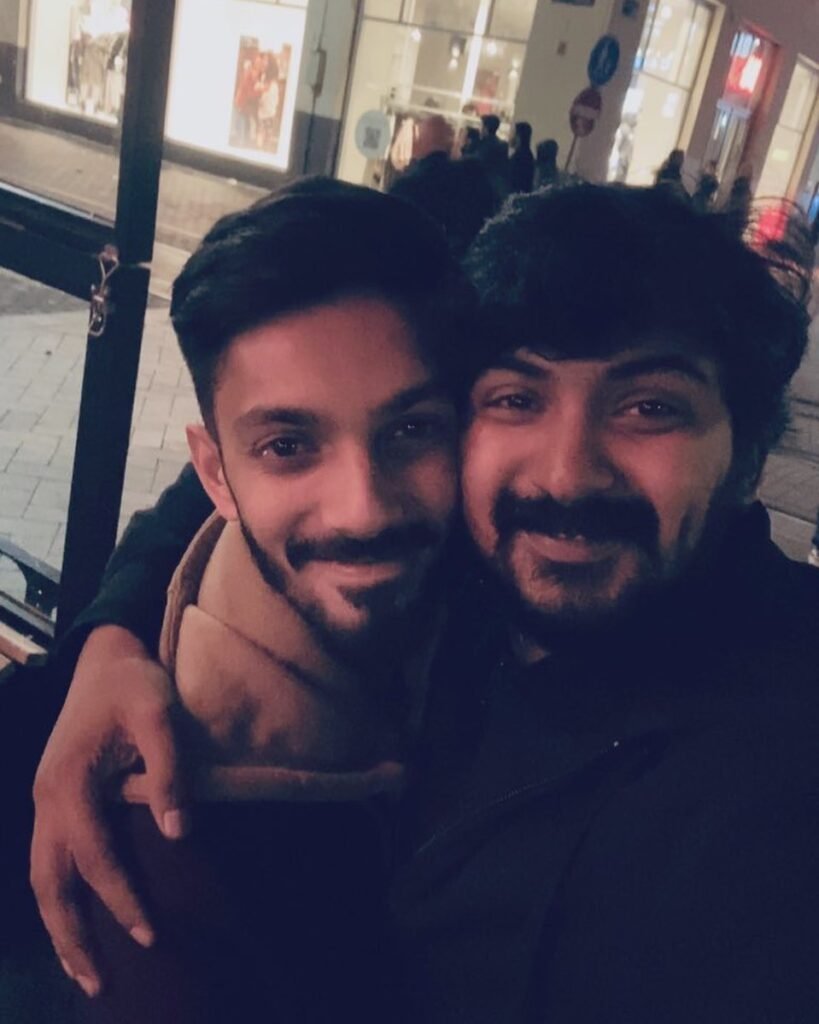 Darshan with Anirudh